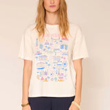 T-shirt Talas Craie