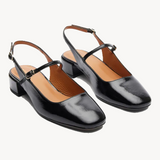Ballerines N°122 Vernis Noir