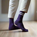 Chaussettes de Sport Tenis Violettes