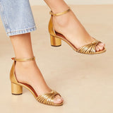 Sandales N°478 Doré