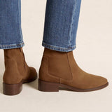 Bottines N°67 Suède Noisette