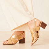 Sandales N°551 Doré