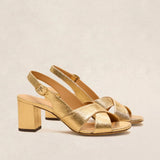 Sandales N°652 Doré