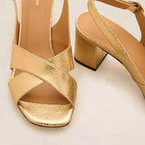 Sandales N°652 Doré
