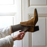 Chaussettes Paillettes Caramel