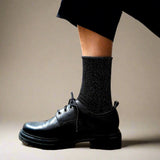 Chaussettes Paillettes Noires