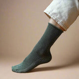 Chaussettes Paillettes Khaki