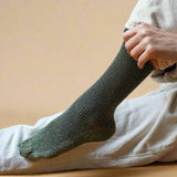 Chaussettes Paillettes Khaki
