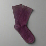 Chaussettes Paillettes Burgundy Wine