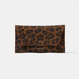 Portefeuille Mini Enveloppe Léopard