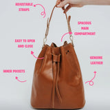 Sac Saku Convertible Cuir Nappa