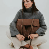 Sac The Greatest Shopper Suede Fango