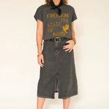 Jupe Joie Tokyo Black Demin Starky Wash