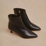 Bottines N°421 Cuir Vernis Noir