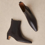 Bottines N°525 Cuir Noir