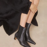 Bottines N°525 Cuir Noir