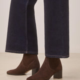 Bottines N°664 Suède Marron
