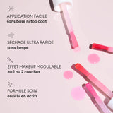 Vernis Soin Active Glow Blueberry