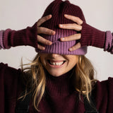 Mitaines Deep Dye Plum