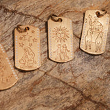 Plaque Tarot Étoile