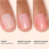 Vernis Soin Active Glow Cranberry