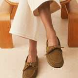 Mocassins Suède Écorce N°152