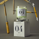 Bougie 04 - Thé noir fumé, Bouleau, Armoise