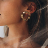 Boucle d'oreilles Rosa