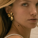 Boucles d'oreilles Pensées Medium