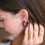 Roma Chocolate Earrings