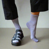 Chaussettes Paillettes Light Lilac