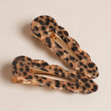 Barrette Signature Léopard