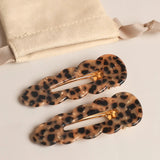 Barrette Signature Léopard