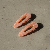 Barrette Signature Rose tutu