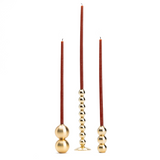 Bougeoir Sphère - Laiton Massif