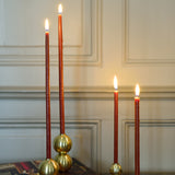 Bougeoir Sphère - Laiton Massif