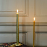 Pebble Candle Holder - Solid Brass