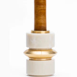 Totem Dandy Ivoire et Palace - Laiton Massif