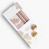 Coffret Bougies Fines & Bougeoirs Adaptateur
