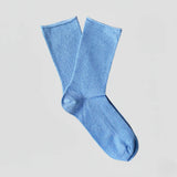 Chaussettes Paillettes Light Blue