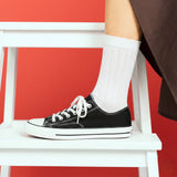 Chaussettes Pointelle Fine White