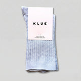 Chaussettes Pointelle Fine Blue