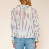 Blouse Couvy Aqua