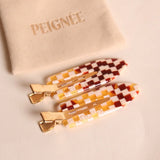 Checkered Hair Clip