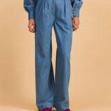 Pantalon Tilda Denim Clair