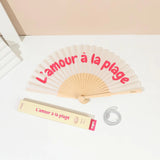 Éventail L’amour à la Plage
