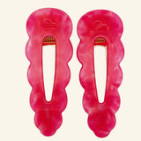 Barrettes Signature Fuchsia