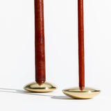 Pebble Candle Holder - Solid Brass