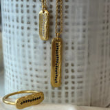 Elvis Mini Black Ring