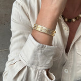 Jonc strié et strass